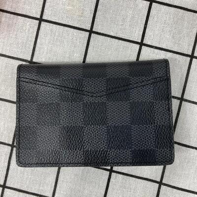 LV Pocket Organiser Damier Black