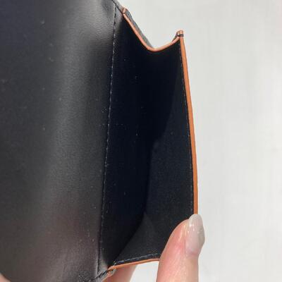 Loewe Anagram Trifold Wallet Black