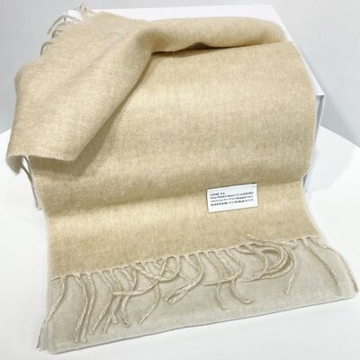Loewe Bicolor Scarf Ivory Sand