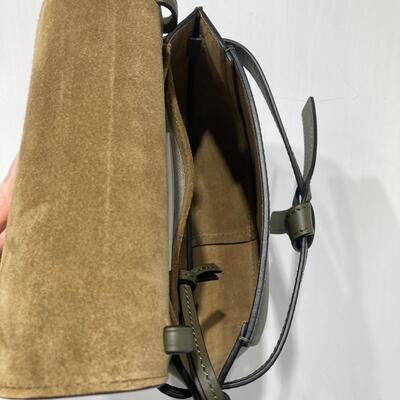 Loewe Mini Gate Dual Bag Autumn Green