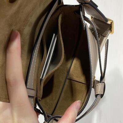 Loewe Mini Gate Dual Bag Sand