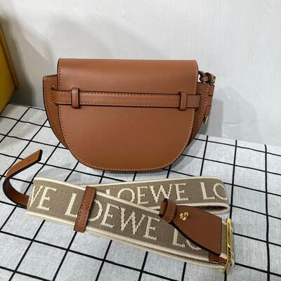 Loewe Mini Gate Dual Bag Tan