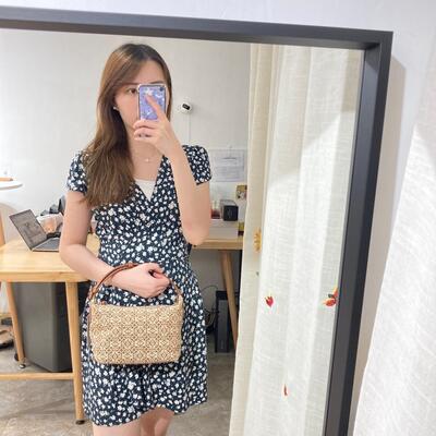 Loewe Small Cubi Anagram Pecan Tan