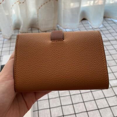 Loewe Small Vertical Wallet Light Caramel