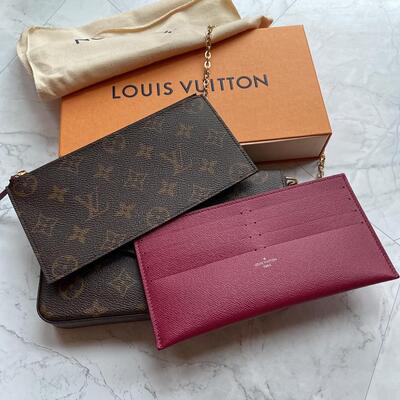 LV Pochette Felicie Mongram Canvas