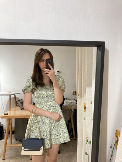 Strathberry East West Mini Burgundy Navy Vanilla