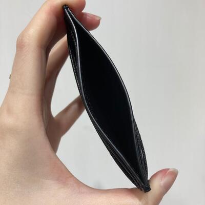YSL Monogram Cardcase Black Gold