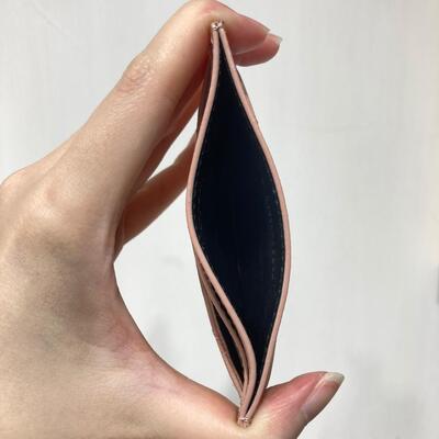 YSL Monogram Cardcase Pink Gold