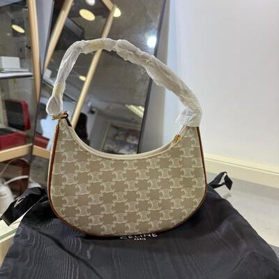 Celine Medium Ava Canvas Grege