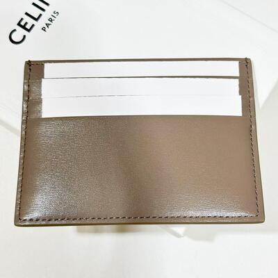 Celine Triomphe Cardholder Pebble
