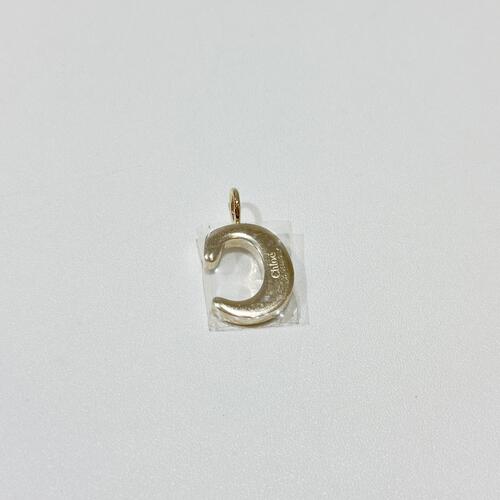 Chloe Alphabet Charm C Light Gold