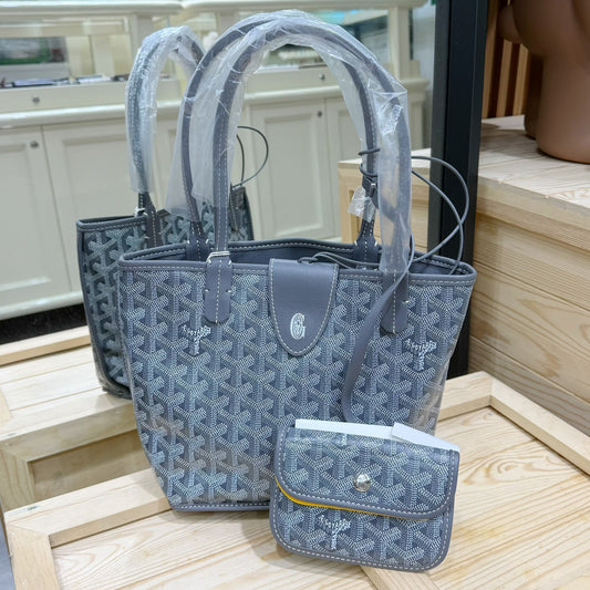 Goyard Anjou Mini Bag Grey
