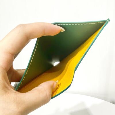 Goyard Saint-Pierre Card Wallet Green
