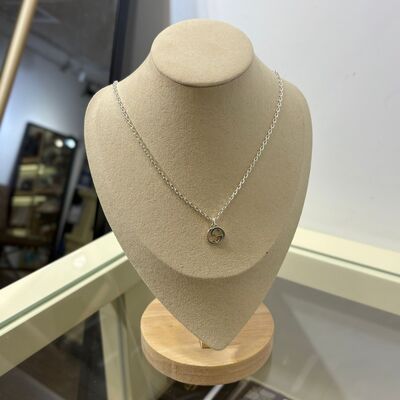 Gucci 925 Interlocking G Necklace Sterling Silver