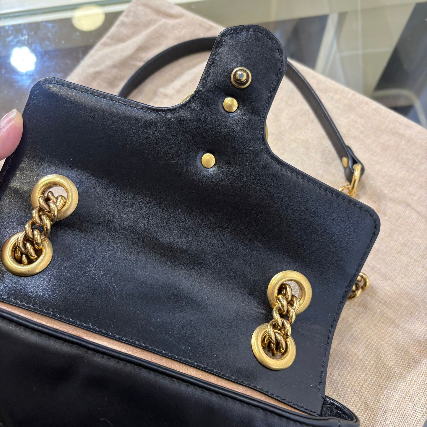Gucci GG Marmont Small Shoulder Bag (A)