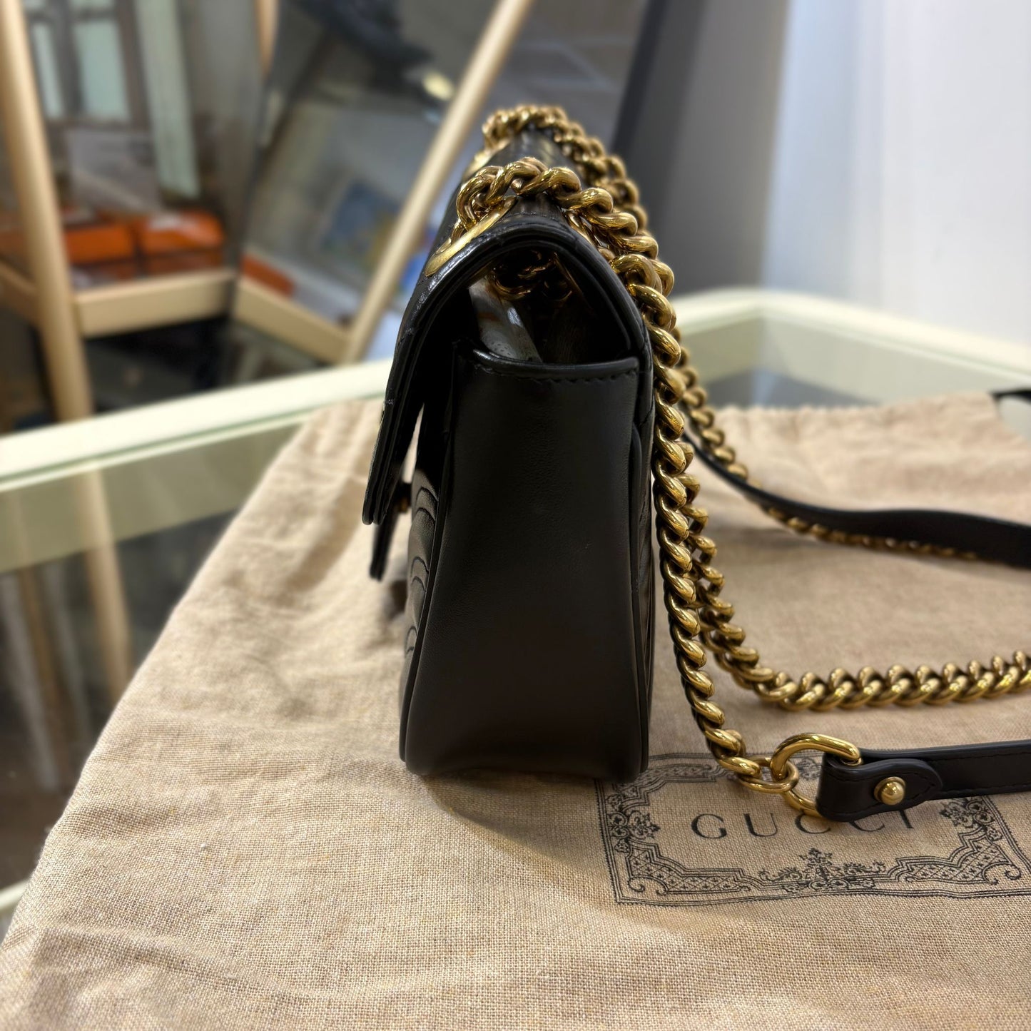 Gucci GG Marmont Small Shoulder Bag (A)