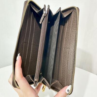 Gucci Ophidia GG Zip Around Wallet