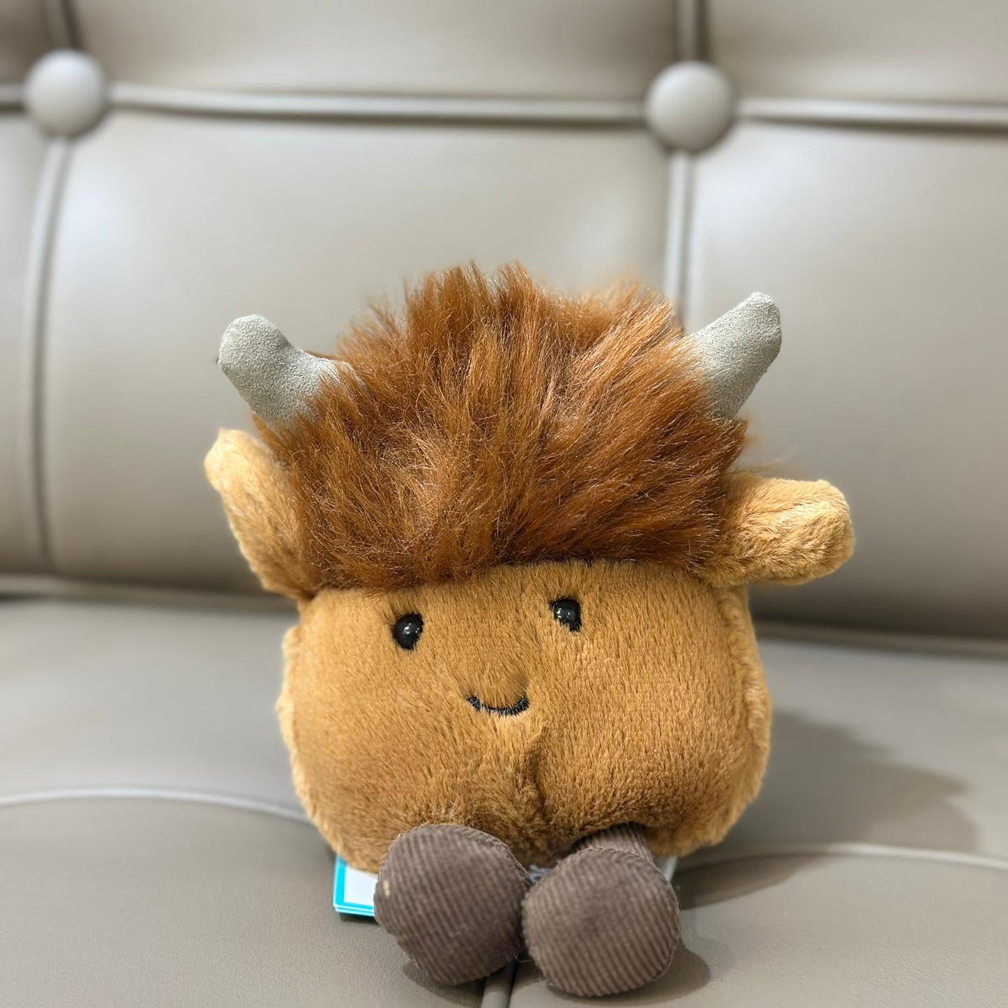 Jellycat Amuseabean Highland Cow 高地牛