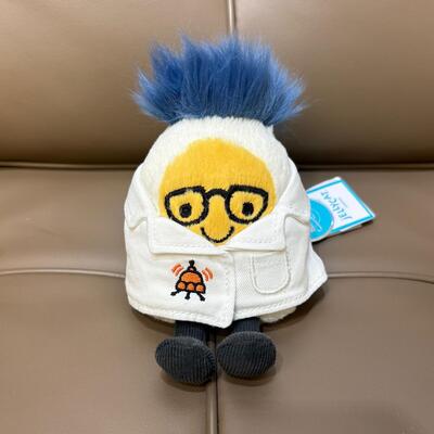 Jellycat Amuseables Boiled Egg Scientist 科學家雞蛋