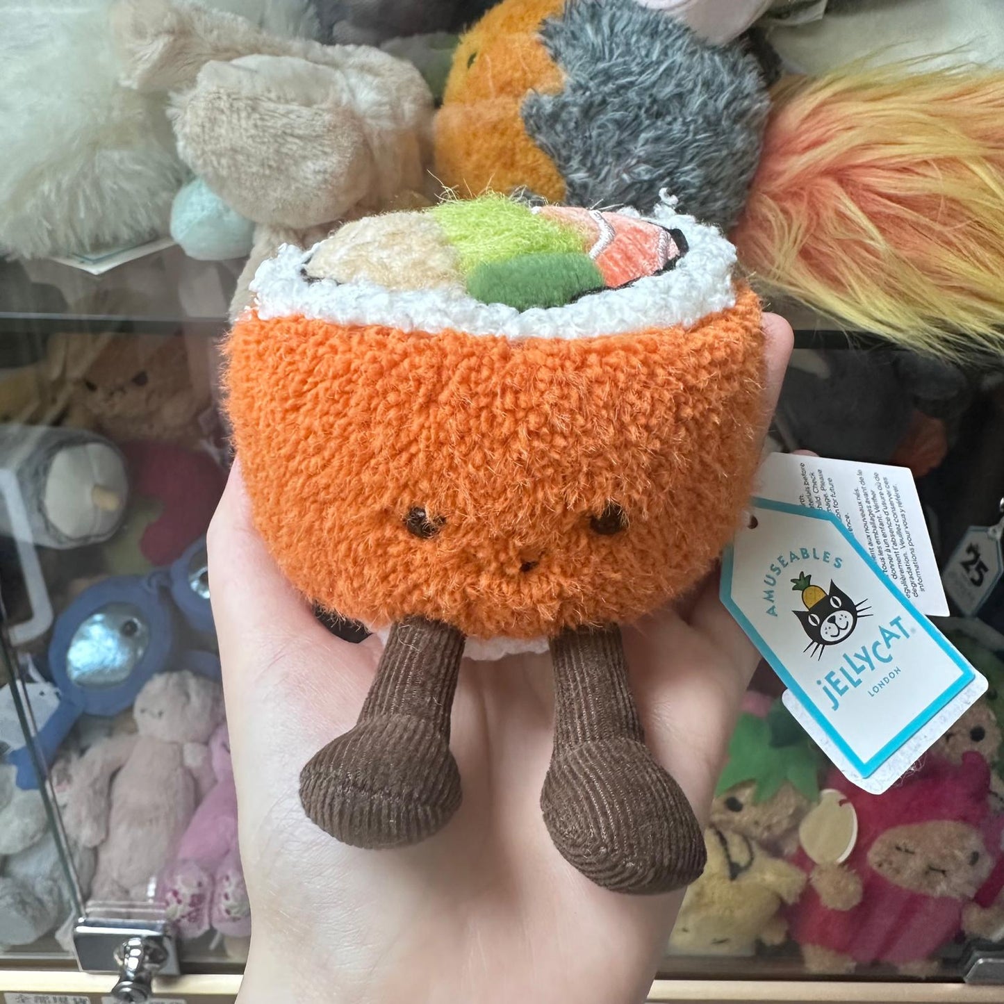 Jellycat Amuseables Codhi Californian Roll 加州卷