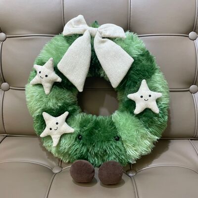 Jellycat Amuseables Nordic Spruce Wreath 聖誕花環花圈
