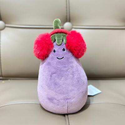 Jellycat Vivacious  Toastie Vivacious Red Aubergine 茄子