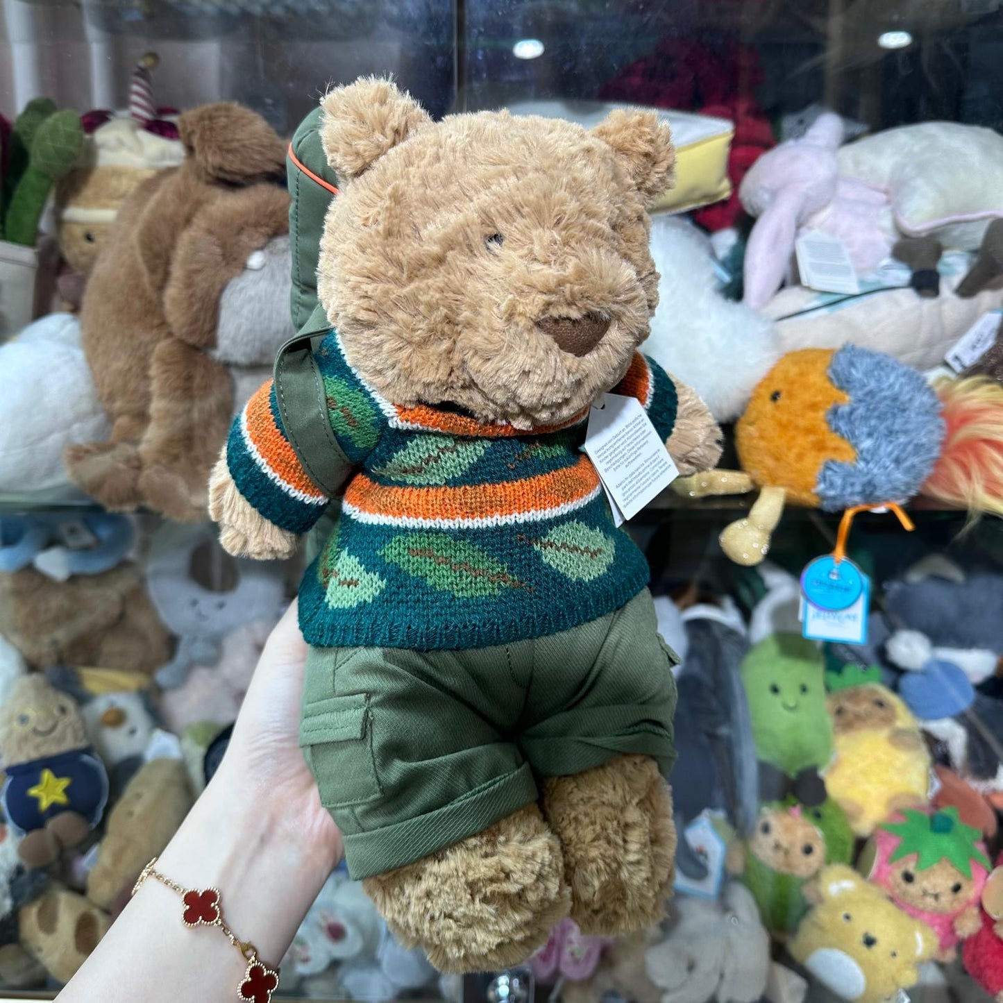 Jellycat Bartholomew Bear Hiking Outfit 行山裝巴塞羅熊