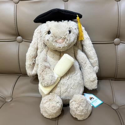 Jellycat Bashful Bunny Graduation 畢業兔