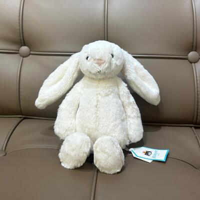 Jellycat Bashful Cream Bunny Small 白兔 細