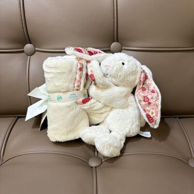 Jellycat Blossom Cream Bunny 'Berry' Soother 兔安撫巾