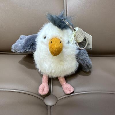 Jellycat Chip Seagull Bag Charm 海鷗鎖匙扣