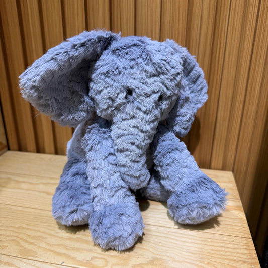 Jellycat Fuddlewuddle Elephant 波浪毛大象 (No Tag 牌)