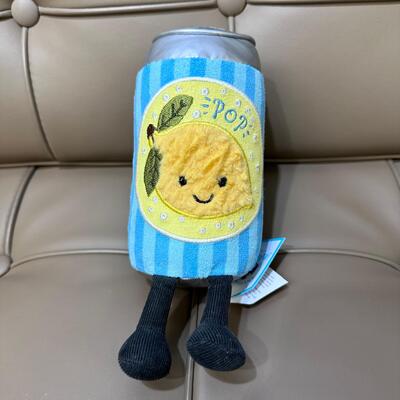 Jellycat Jesse Can of Pop 檸檬汽水
