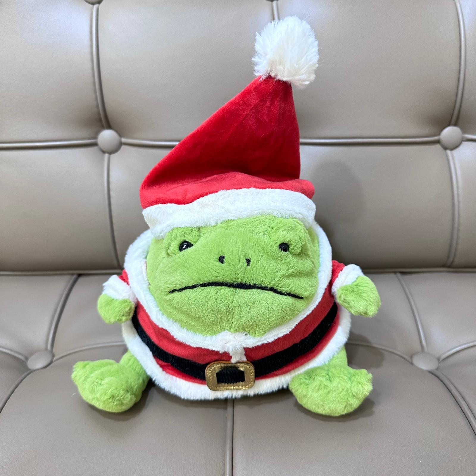Jellycat Santa Ricky Rain Frog 聖誕老人瑞奇雨蛙 – solobuybuy