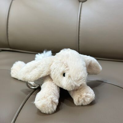 Smudge Rabbit Keychain Jellycat Smudge Rabbit Bag Charm 兔鎖匙扣 | 香港現貨 正品Jellycat – solobuybuy