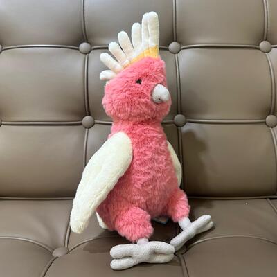 Jellycat Squawkatoo 粉紅鳳頭鸚鵡