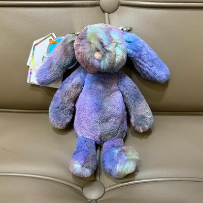 Jellycat Zodihop Luxe Bunny Soft Bag Charm 太空兔仔鎖匙扣