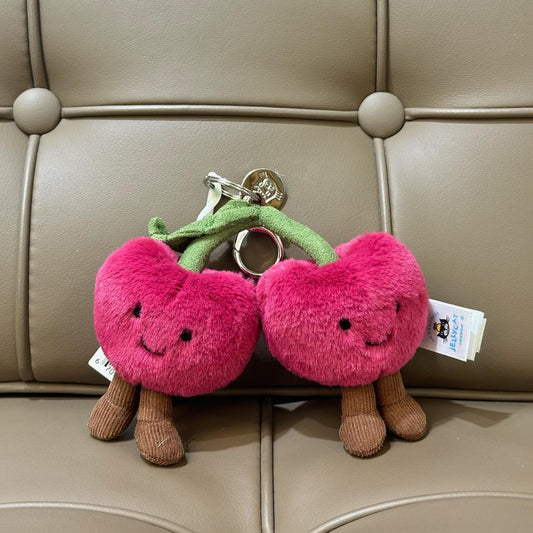 Jellycat Amuseables Cherries Bag Charm 車厘子鎖匙扣