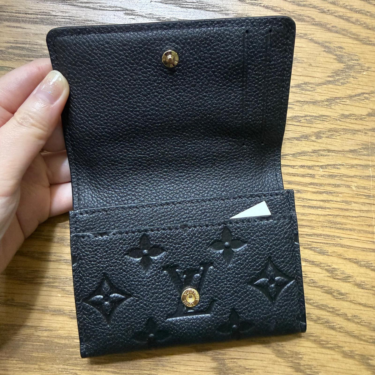 LV Envelope Business Card Holder
