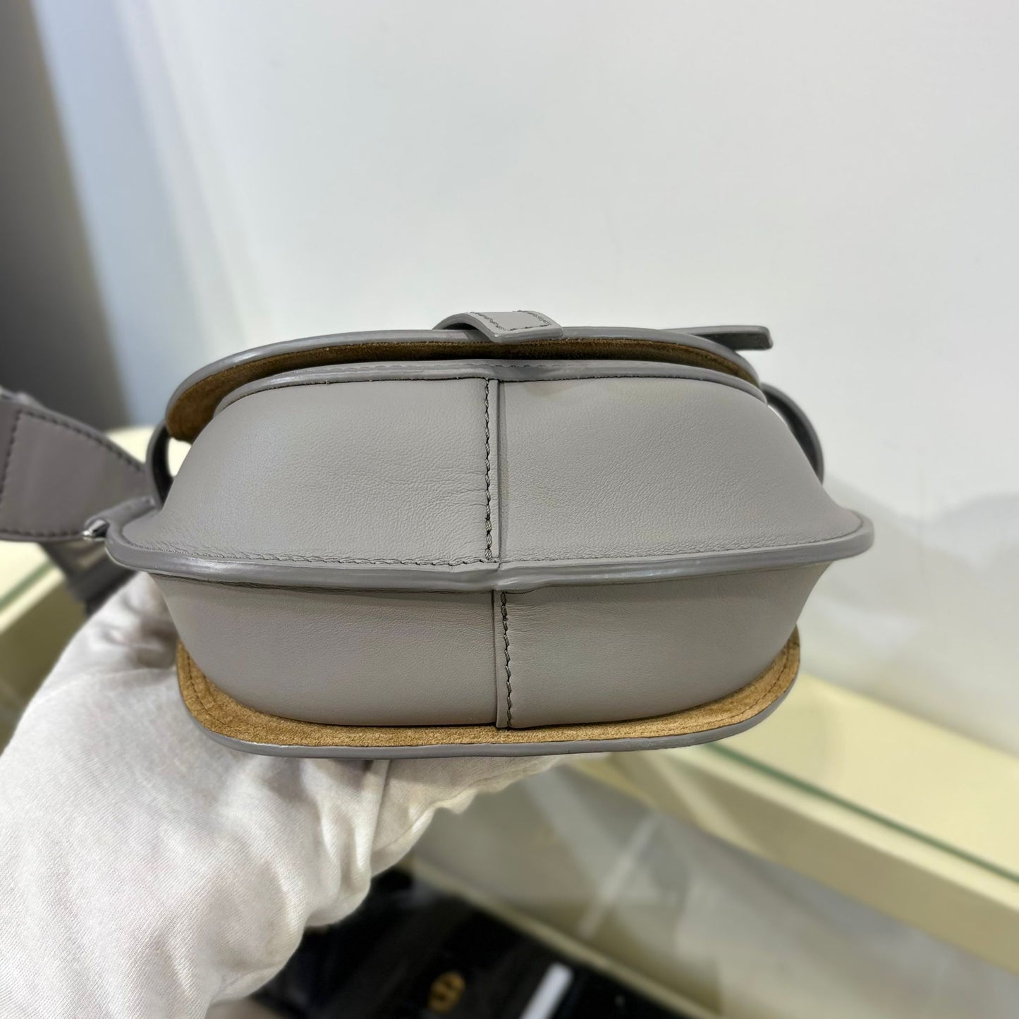 Loewe Mini Gate Dual Bag Pearl Grey (Unused)