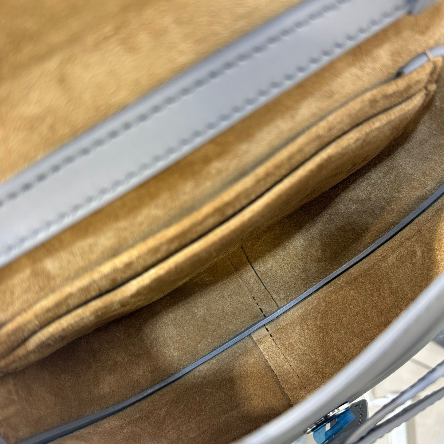 Loewe Mini Gate Dual Bag Pearl Grey (Unused)