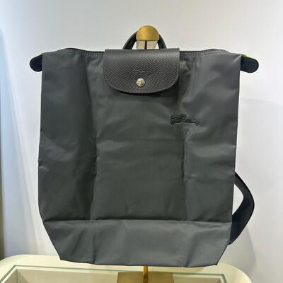 Longchamp Le Pliage M Backpack Graphite