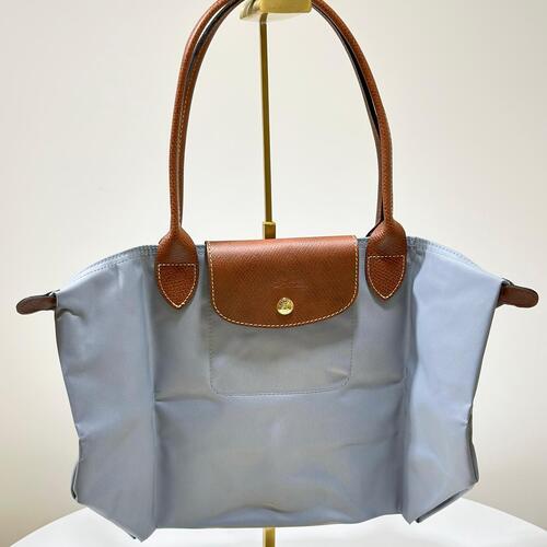 Longchamp Le Pliage Original M Tote Bag Steel