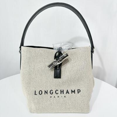 Longchamp Roseau Bucket bag XS Beige