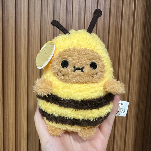 Noodoll Bee Ricespud Mini Sitting Plush Toy 蜜蜂