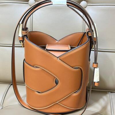 Polene Nodde Bucket Cognac