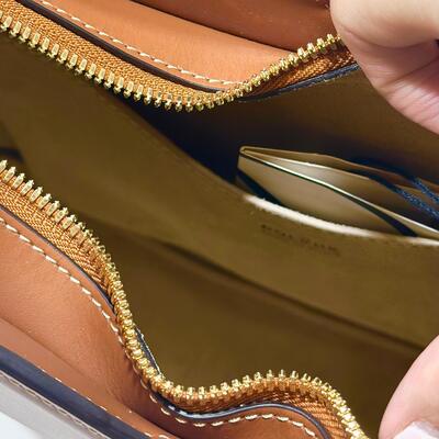 Polene Nodde Hobo Smooth Cognac