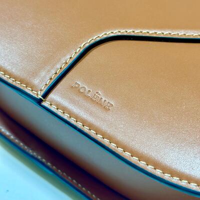 Polene Nodde Hobo Smooth Cognac