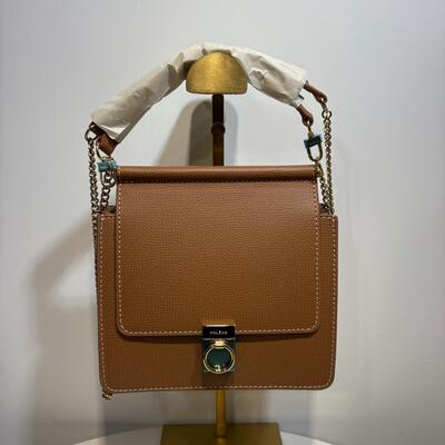 Polene Number Seven Mini Grained Camel