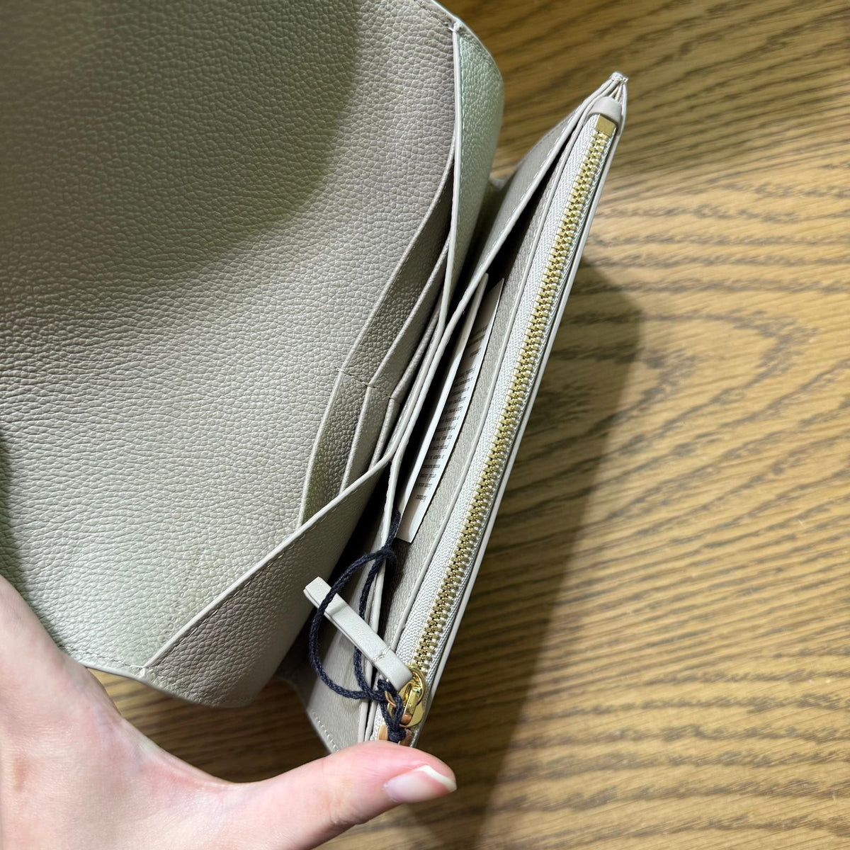 Polene Sierra Wallet Duo Taupe